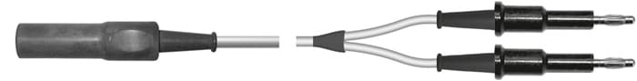Кабель для подключения биполярных электродов (два штекера) коаксиальный разъем 3м