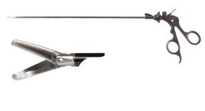 Ножницы монополярные (с двумя подвижными изогнутыми браншами)